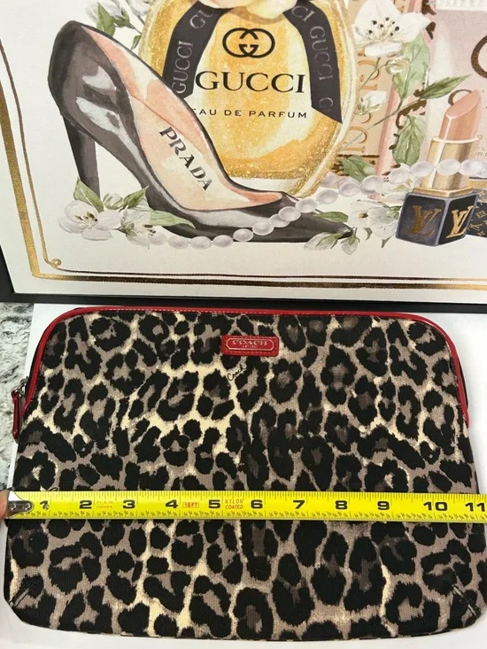 COACH Ocelot Tablet/Ipad Sleeve 😍❤️🐆 - Picture 10 of 13